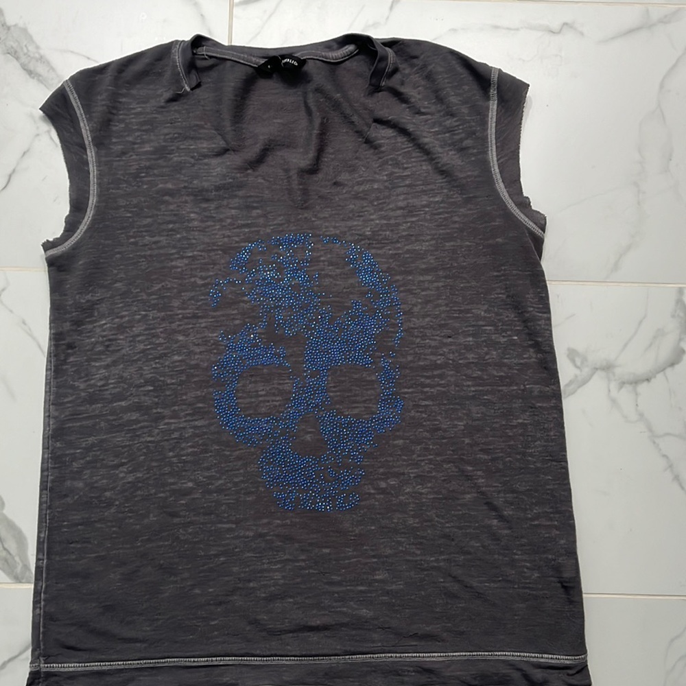 Rock and republic skull tee